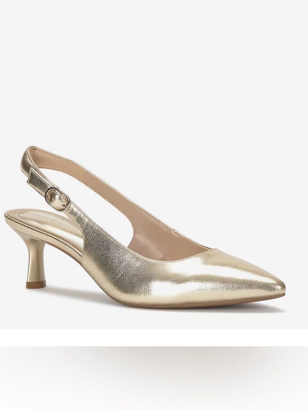 Kelly & Katie Jamet Pump size 8. Worn two times. Good condition.   soft gold